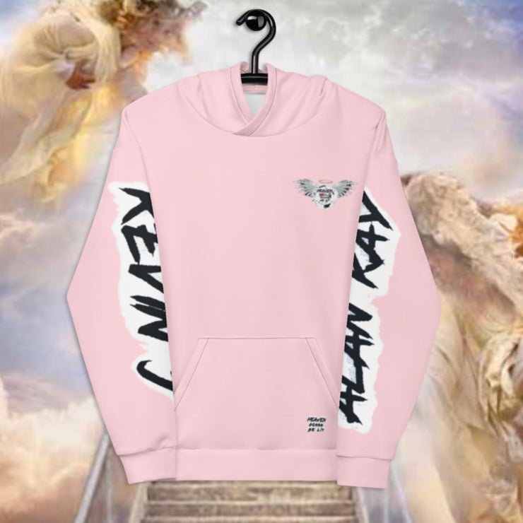 “HELL IS GONNA BE LIT UNISEX HOODIE “PINK HEAVEN EDITION”