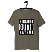 Unisex STRAIGHT OUTTA KAY ENT  t-shirt