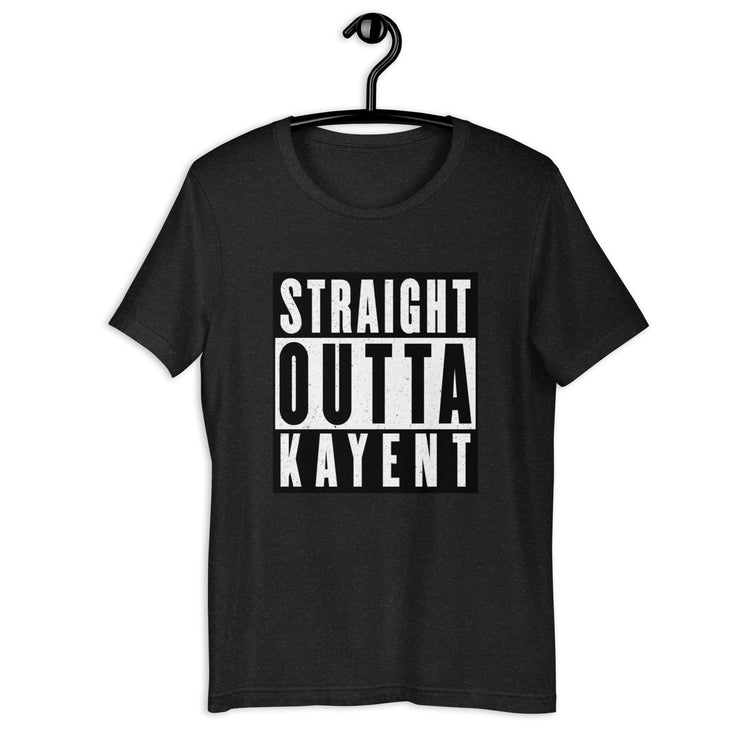 Unisex STRAIGHT OUTTA KAY ENT  t-shirt