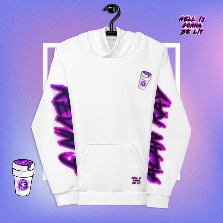 “HELL IS GONNA BE LIT” SWEATSHIRT “PURP EDITION”