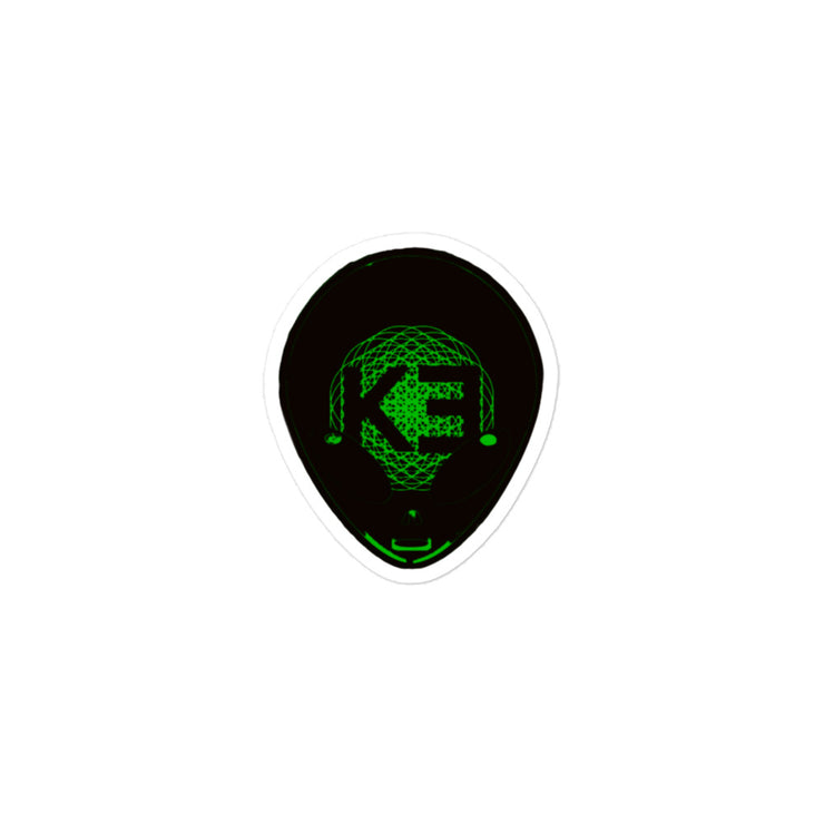 KE STICKER “OUT OF THIS WORLD GREEN EDITION”